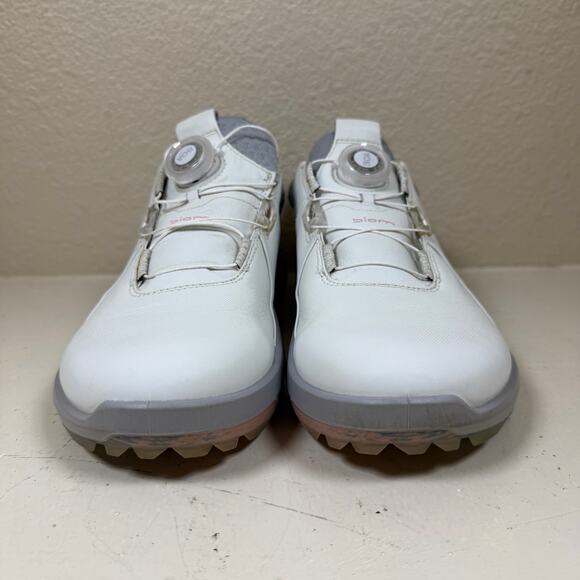 ECCO BIOM H4 BOA GORE-TEX Golf Shoes White & Gray Women’s Sz EU41 / US10-10.5 - Picture 3 of 7